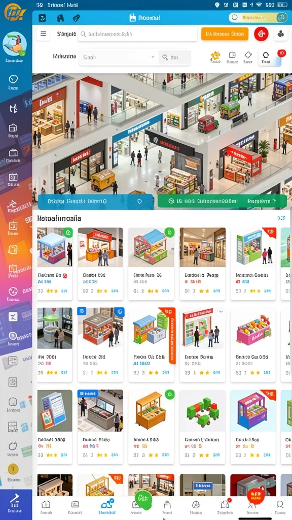 7cone - Tampilan antarmuka 7CONE yang menarik dan intuitif.