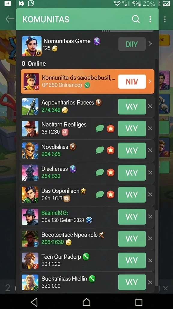 dewitogel - Screenshot dari level yang menantang.