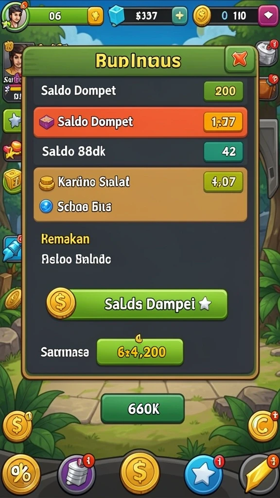 milo4d - Tampilan menu awal yang intuitif dan mudah digunakan.